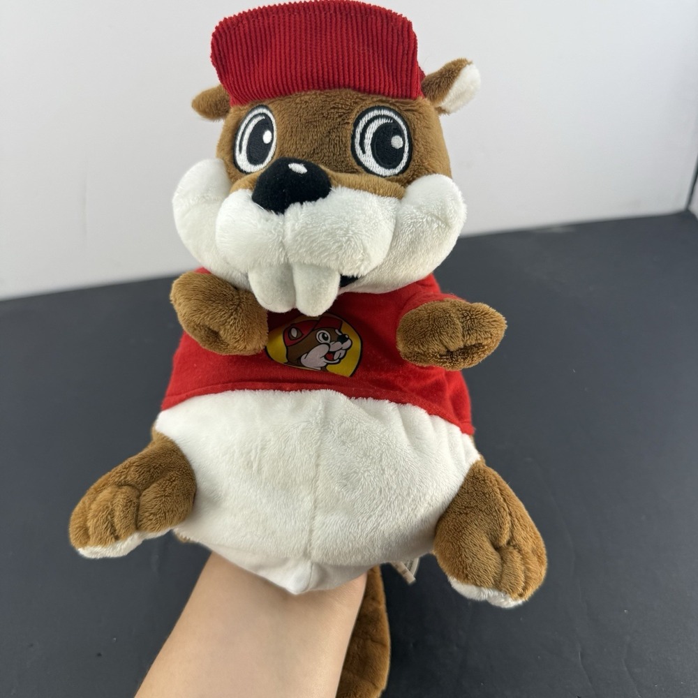 Buc-ees Beaver Plush Hand Puppet 8" Jaag Plushie Souvenir